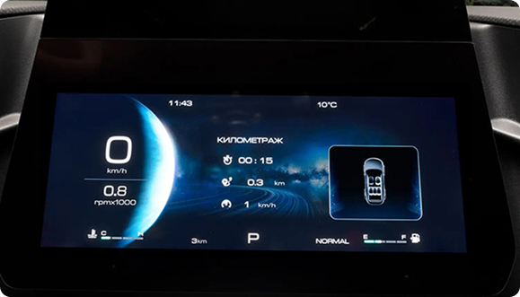 Panou de instrumente digital 10,25″