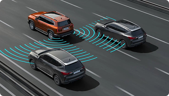 Sistem de monitorizare a unghiului mort