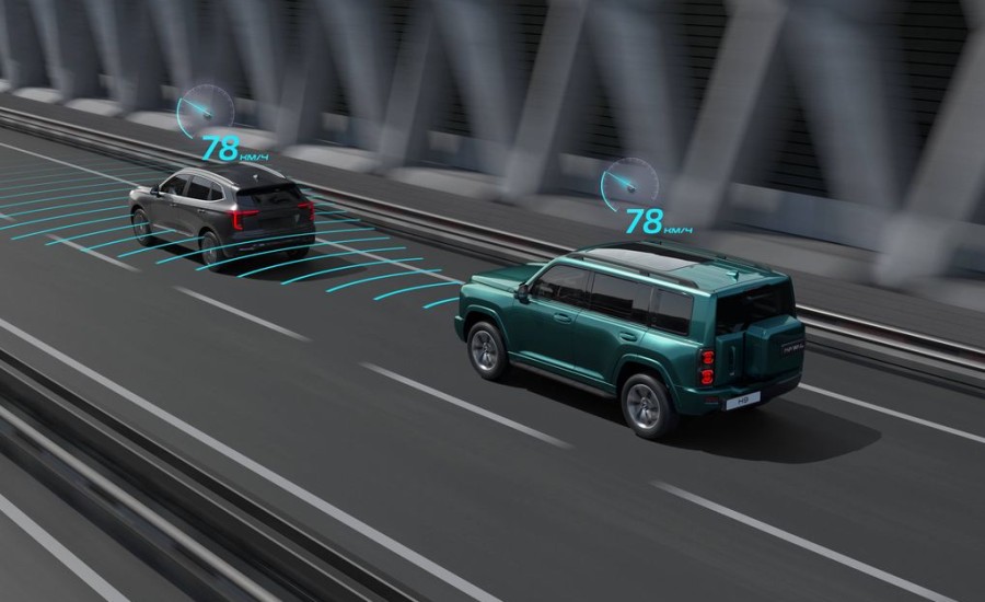 Cruise control adaptiv cu limitator de viteză activ