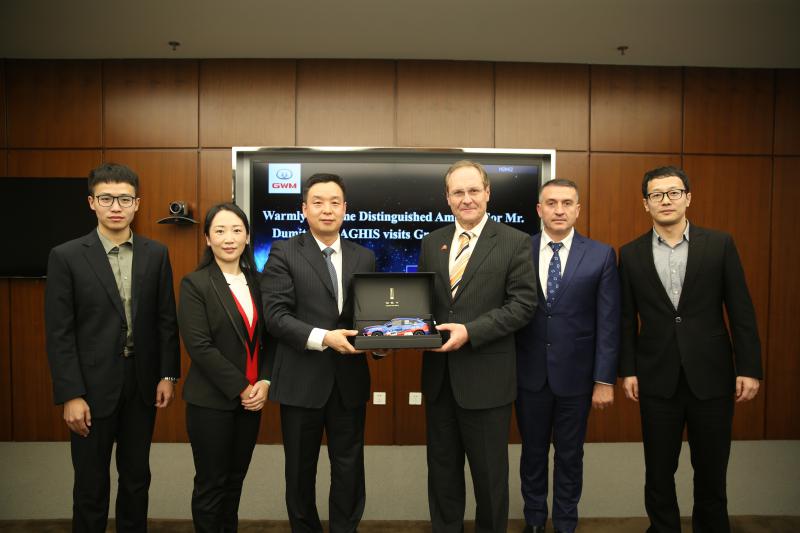 Ambasadorul Republicii Moldova în China, Dmitrii Bragis, a vizitat GWM