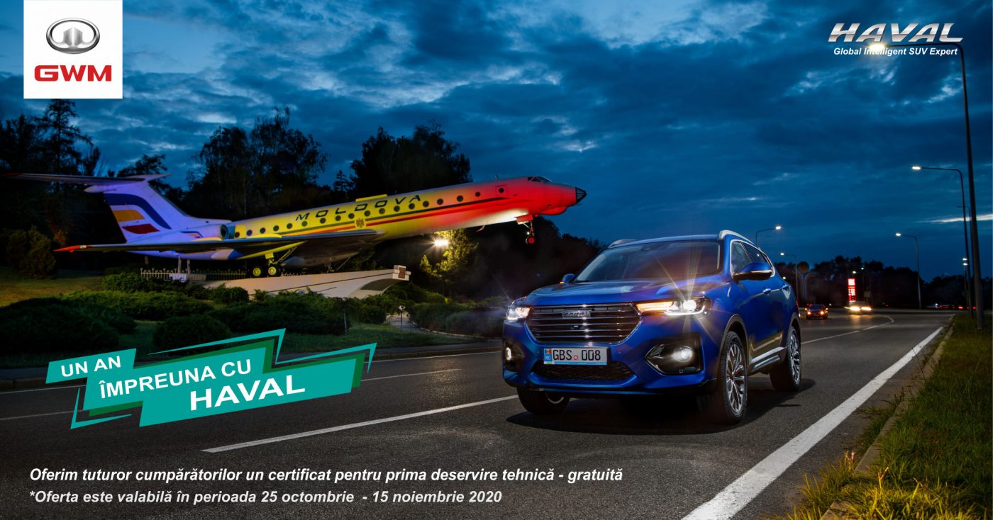 Autosalonul GBS: Un an împreună cu HAVAL